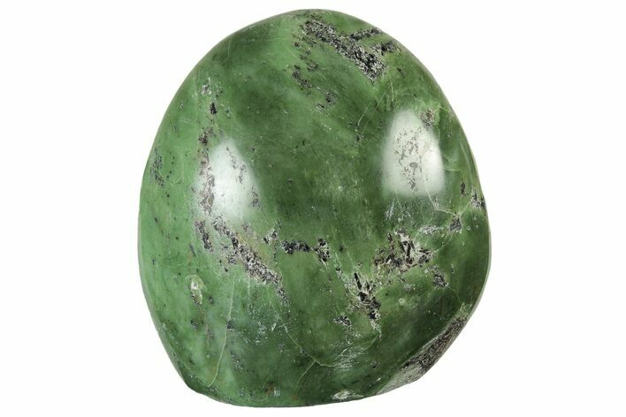 Free-Standing, Polished Green Chrysoprase - Madagascar #230192